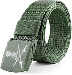 INDIAN ARMY NEW PATTERN OG BELT, NYLON WOVEN BELT, HOLE FREE PLASTIC BUCKLE
