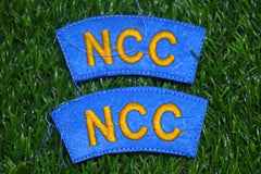 NCC SHOULDER TITLE PAIR EMBROIDERY FOR AIRFORCE WING UNIFORM ACCESSORIES