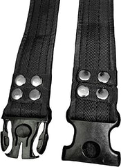 Men's Tactical Black Belt Military/Army Style Webbing Belts with Buckle Style Combat Quick Release Tactical Fashion Canvas Waistband Outdoor.