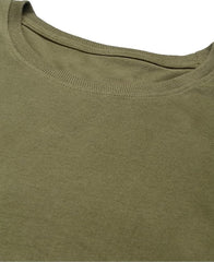 ARMYNEW PATTERN COMBAT FIT Men's Round Neck Cotton Rich Half Sleeve Olive Green Army T Shirts (M-XXL)