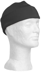 Black Solid Vinson Beanie Cap for Men & Women Skull Slouchy Winter
