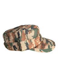 FORCE TAC GEAR Army Military Peak Cap Nato Type New Pattern Indian Soldiers Commando Camouflage Print Cotton Cap