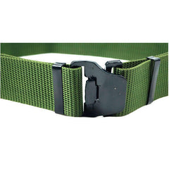 Men's Nylon Military Army Belt with Heavy-Duty buckle Style Combat Quick Release Tactical Belts for Commando Soldiers Olive Green