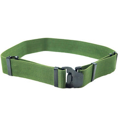 Men's Nylon Military Army Belt with Heavy-Duty buckle Style Combat Quick Release Tactical Belts for Commando Soldiers Olive Green