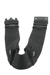 Military Tactical Black Belt With Quick Release Push Buckle - Black