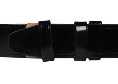 UNISEX Leather Belt for NCC Scout of Army Wing, Set of 1 belt with Silver Buckle (Black, Free Size)