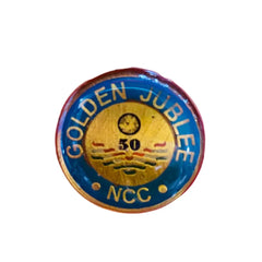 NCC GOLDEN JUBLIEE 50 PARADE BADGE