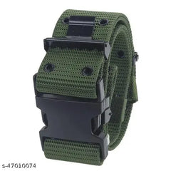 Military Tactical Belt With Quick Release Buckle - Green