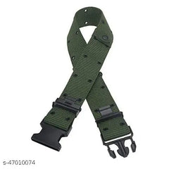Military Tactical Belt With Quick Release Buckle - Green