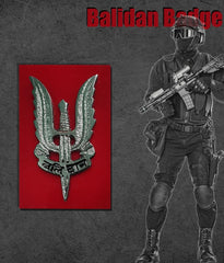 BALIDAN BADGE (BRASS METAL SILVER FINISHED)