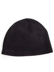 Black Solid Vinson Beanie Cap for Men & Women Skull Slouchy Winter